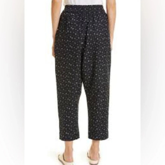 Apiece Apart NY Ani Easy Pants in Scattered Floral Black - NWOT - Size Large - Picture 2 of 8